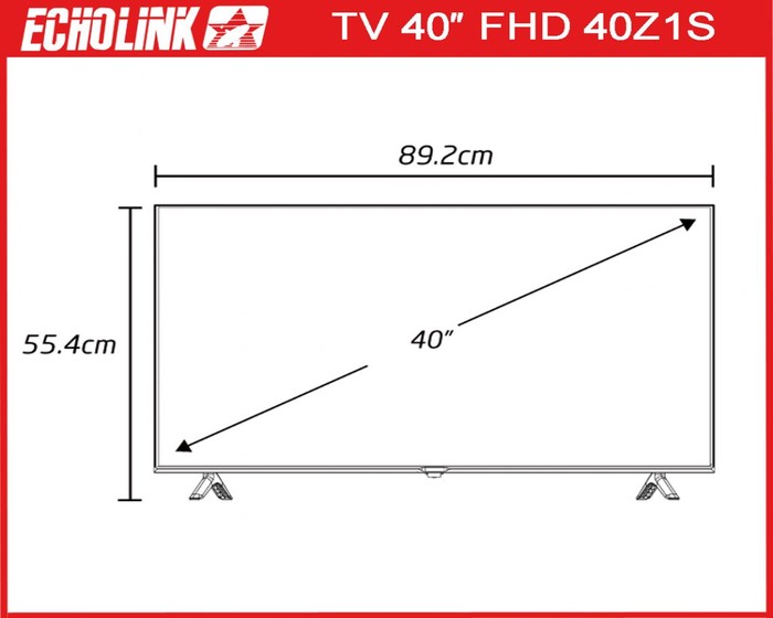 ECHOLINK TV 40″ SMART 40Z1S photo 4