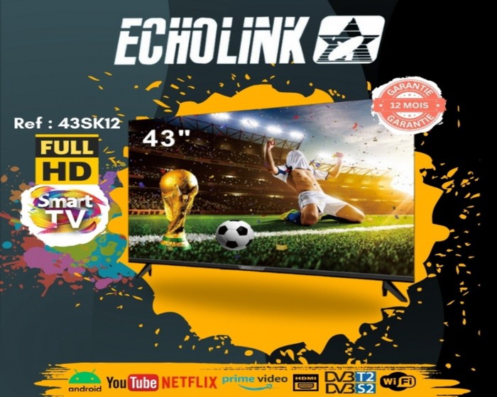 ECHOLINK TV 43″ SMART 43SK12 photo 1