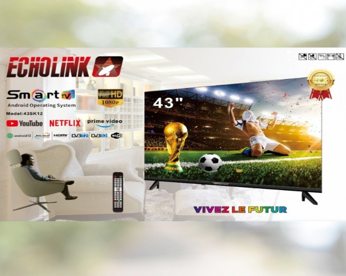 ECHOLINK TV 43″ SMART 43SK12 photo 2