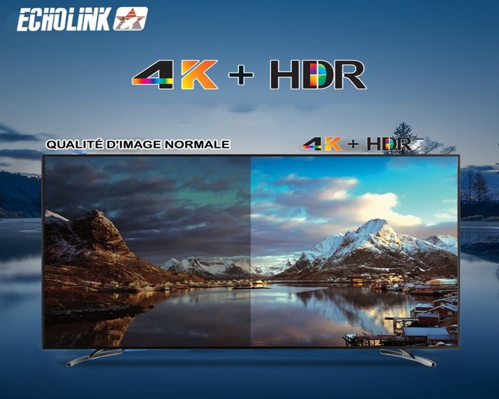 ECHOLINK TV 75 4k UHD75U20A Android 9.0 photo 6