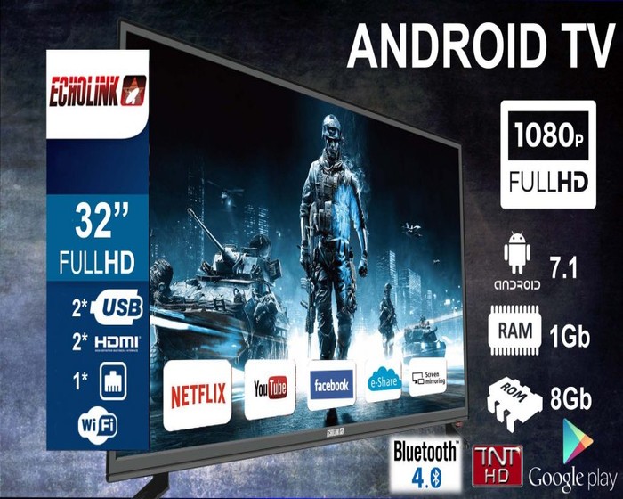 TV ECHOLINK 32 SMART ANDROID photo 1